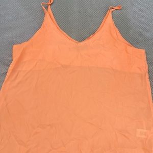 Orange tank top